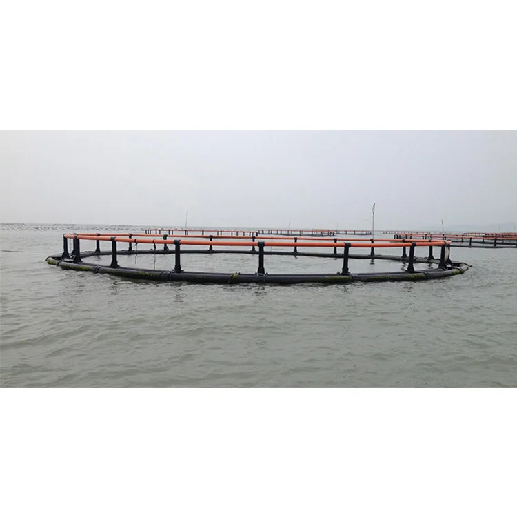 HDPE Floating Fish Cages with Aquaculture Net for Fish Farm