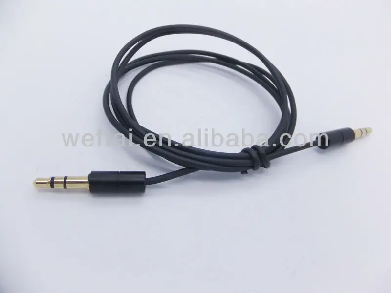 3.5mm Aux Gold Audio Cable Male To Male