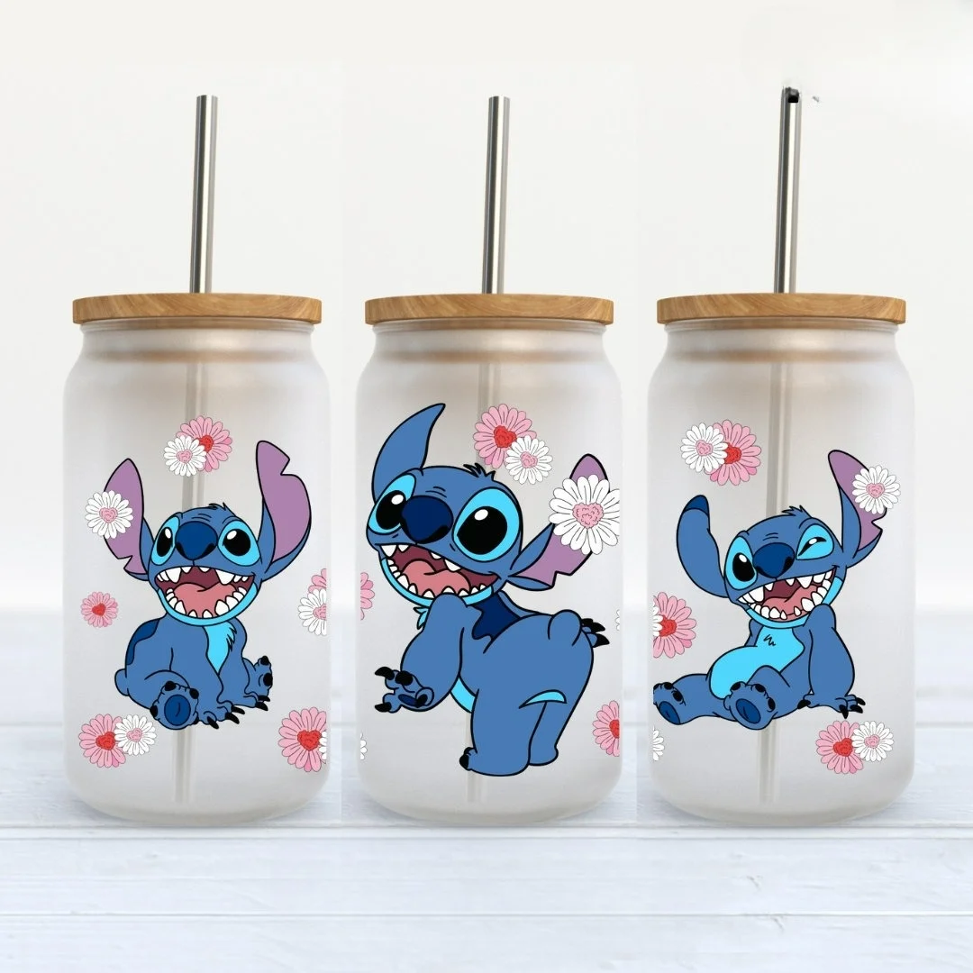 Factoroy UV Dtf Soccer Mom Cup Wraps Coffee Cup Transfers Sticker Decals for 16oz 20oz Libbey Glass Can