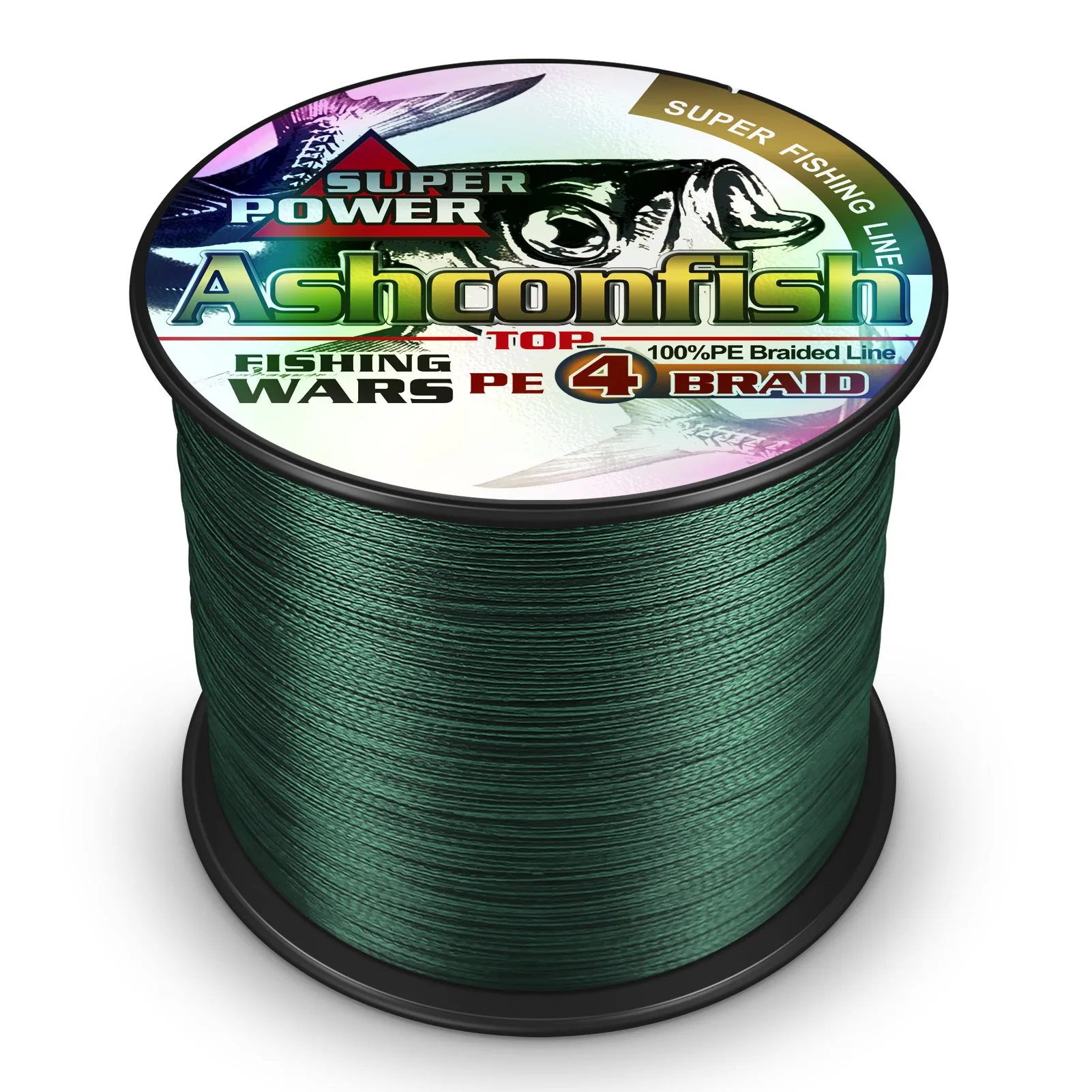 Ashconfish Super Strong PE BraidedFishing Line 500m Multifilament Nets Line High Abrasion Resistance 4/8 Strands fishing line