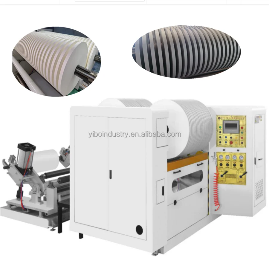 Upgrade Multi Functional Paper drinking straw roll slitting cutting and rewinding machine