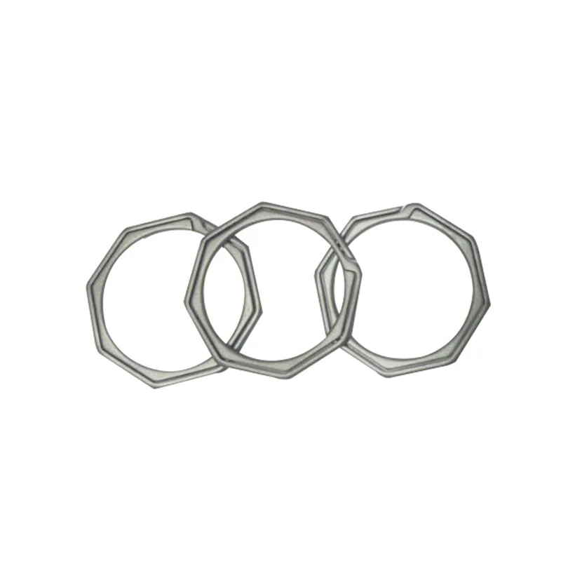 Titanium Alloy Horseshoe key chain metal Buckle Circle metal key chains Key Ring Pendant Waist custom for key chain Hook Bag