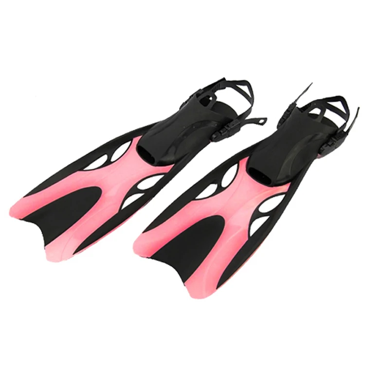 Underwater Fishing Scuba Diving Equipment TPR  Material Power Plastic Freediving Fins
