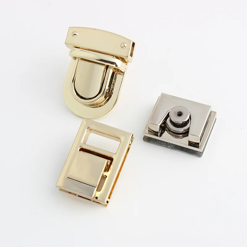 Bag Twist Hardware lock accessories Zinc alloy die-cast decorative lock