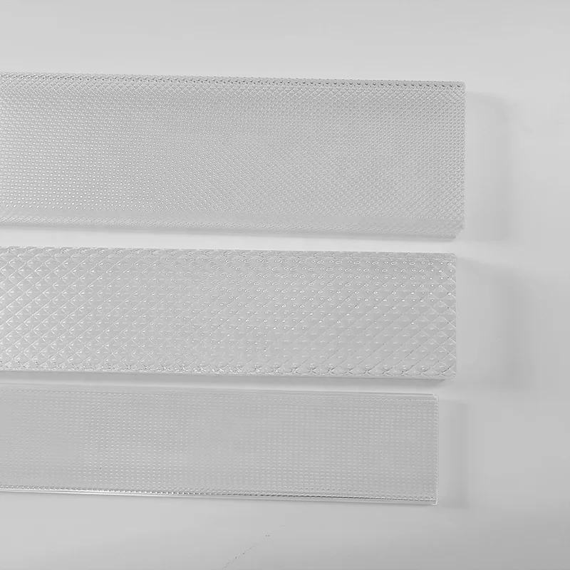 Custom Extrusion Profiles Plastic For Polycarbonate Clear PC Light Cover Led Light Diffuser Cover