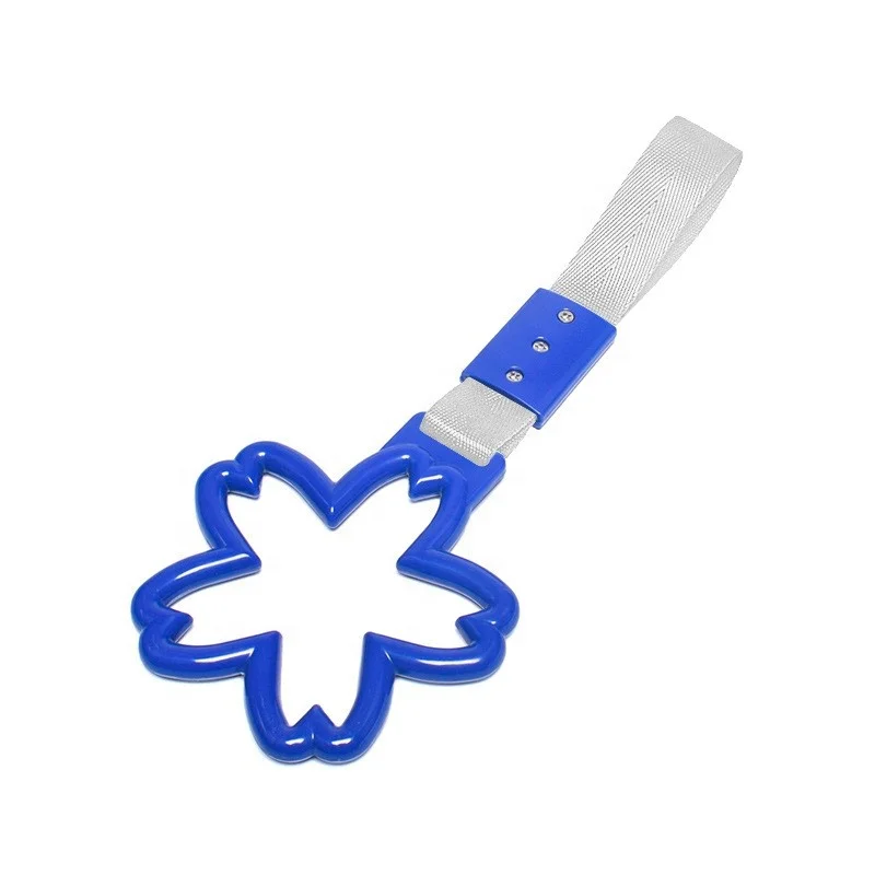 JDM Sakura Flower TSURIKAWA Red Ring Car Accessories  Subway Train Bus Handle