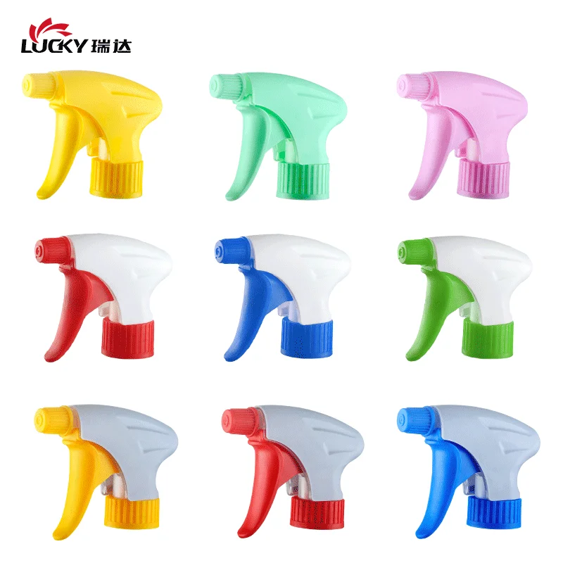 28mm Acid and Alkali Resistance Plastic Chemical Sprayer Pump Mist Trigger Nozzle