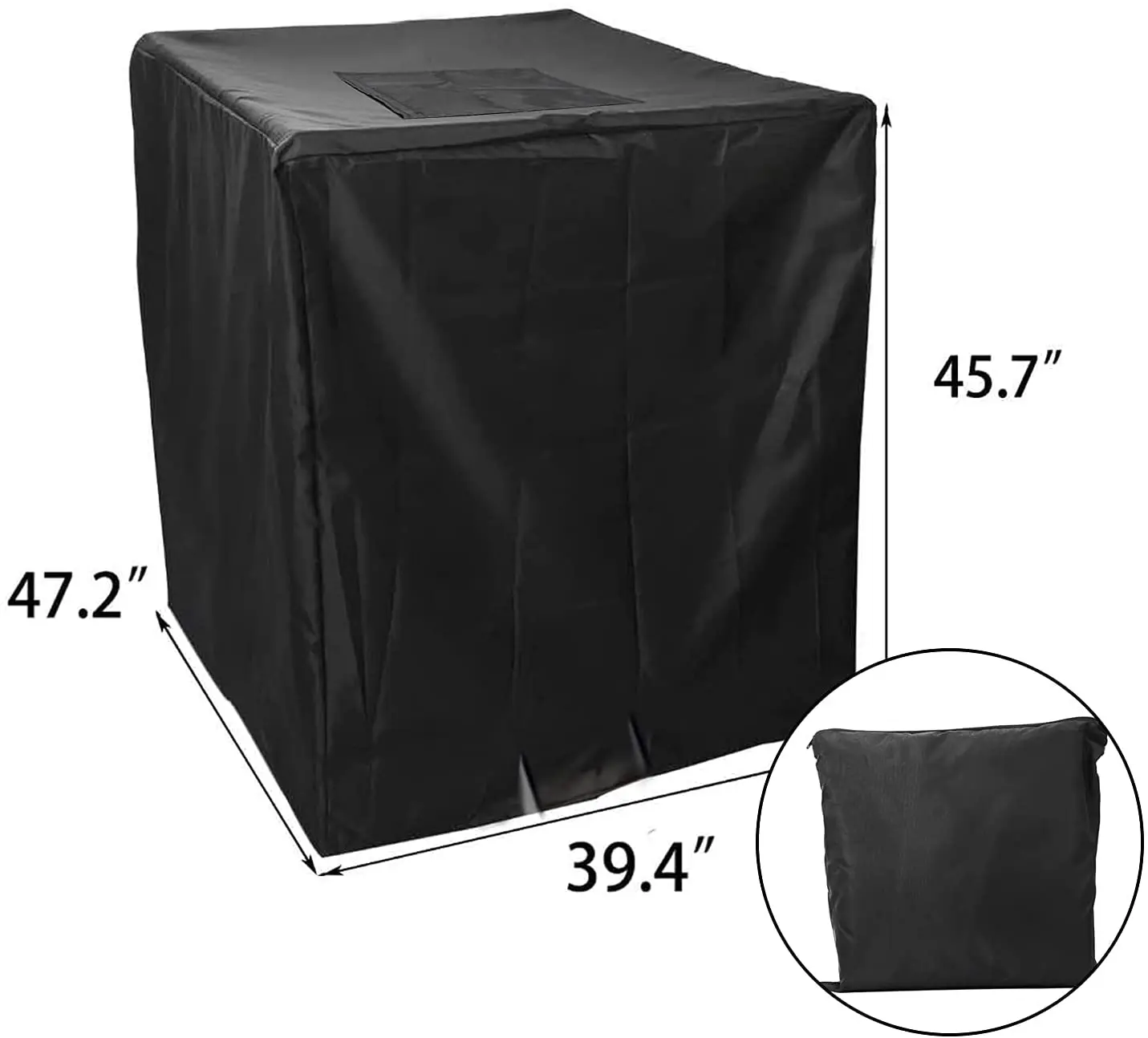 2022 Heavy 1000l Outdoor 275 Gallon Rain Barrel 420d Waterproof Water Tank Protective Cover