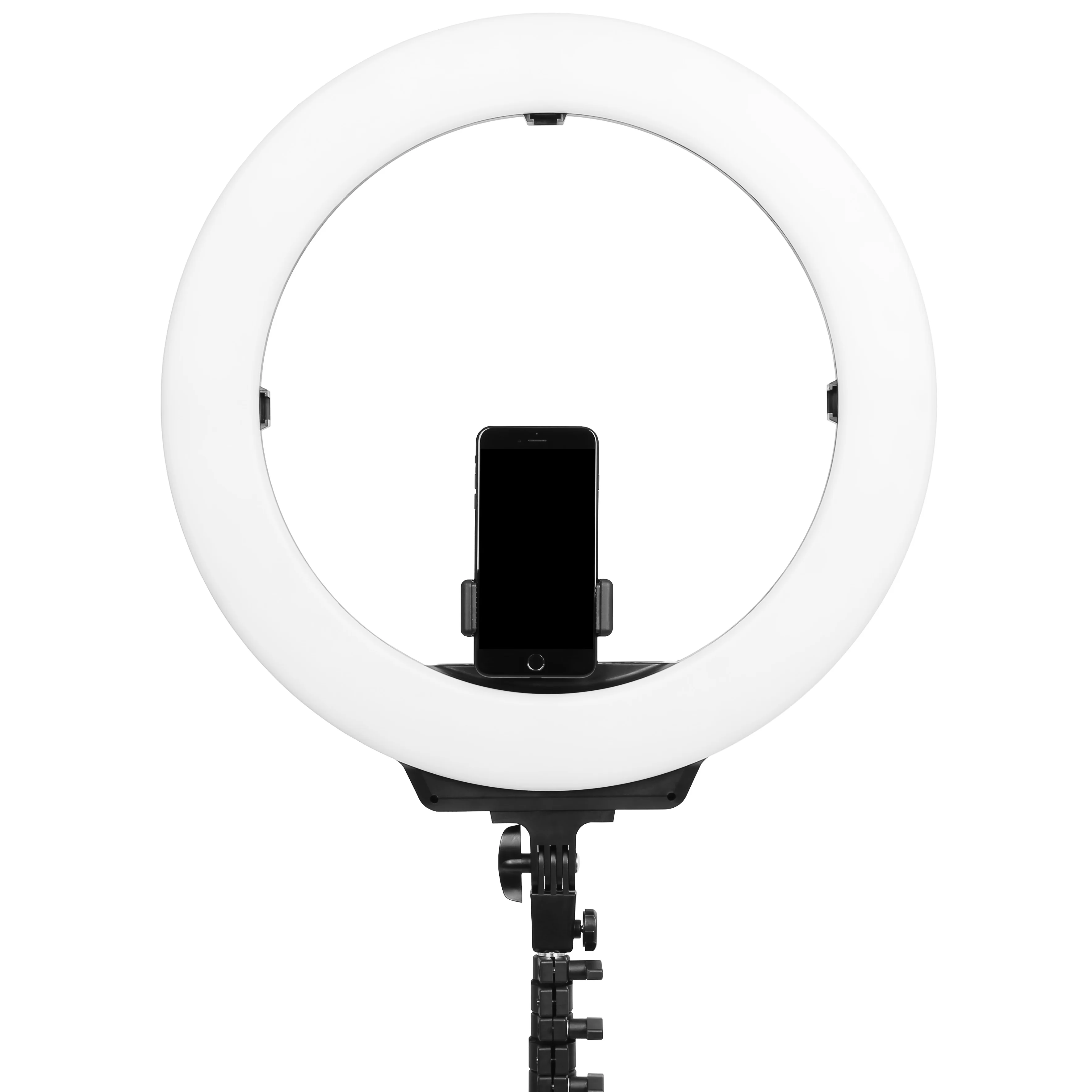 AFI R119 led circle selfie ring light 19 inch 48cm outer 55w 6500k for camera live stream make up video blogging