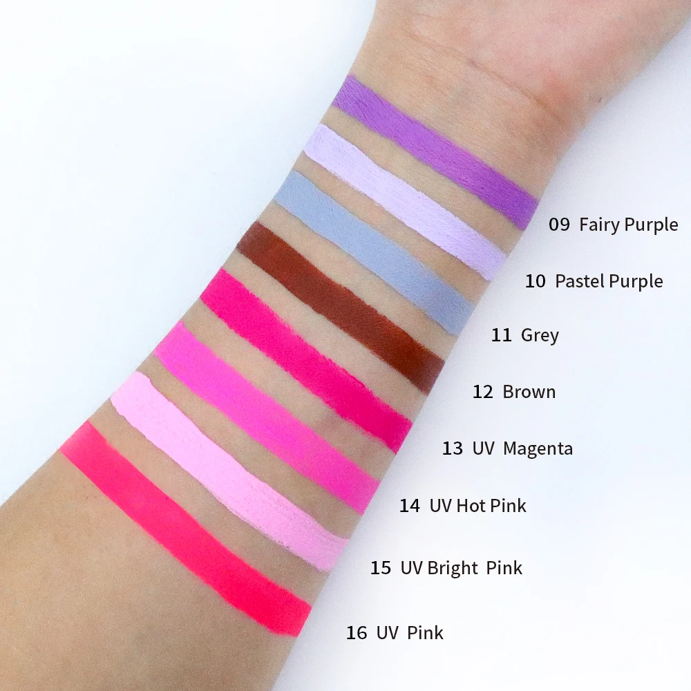 GP 15 ml Waterproof Long Time Lasting Cream Vegan Eye Shadow Cosmetic Anti-rubbing Grease Face Paint Colors for Makeup