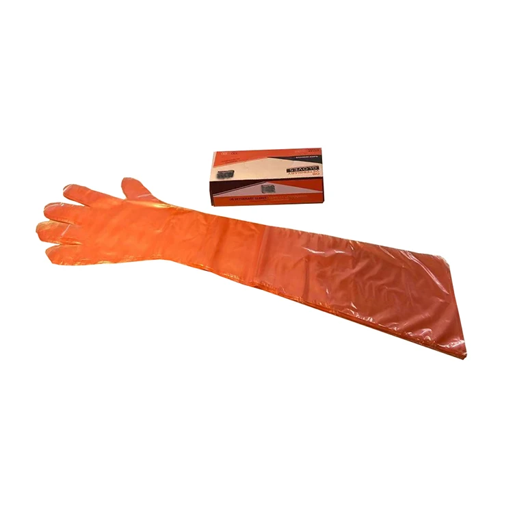 OEM Factory Customized 90 cm Animal Artificial Veterinary Inseminationn gloves