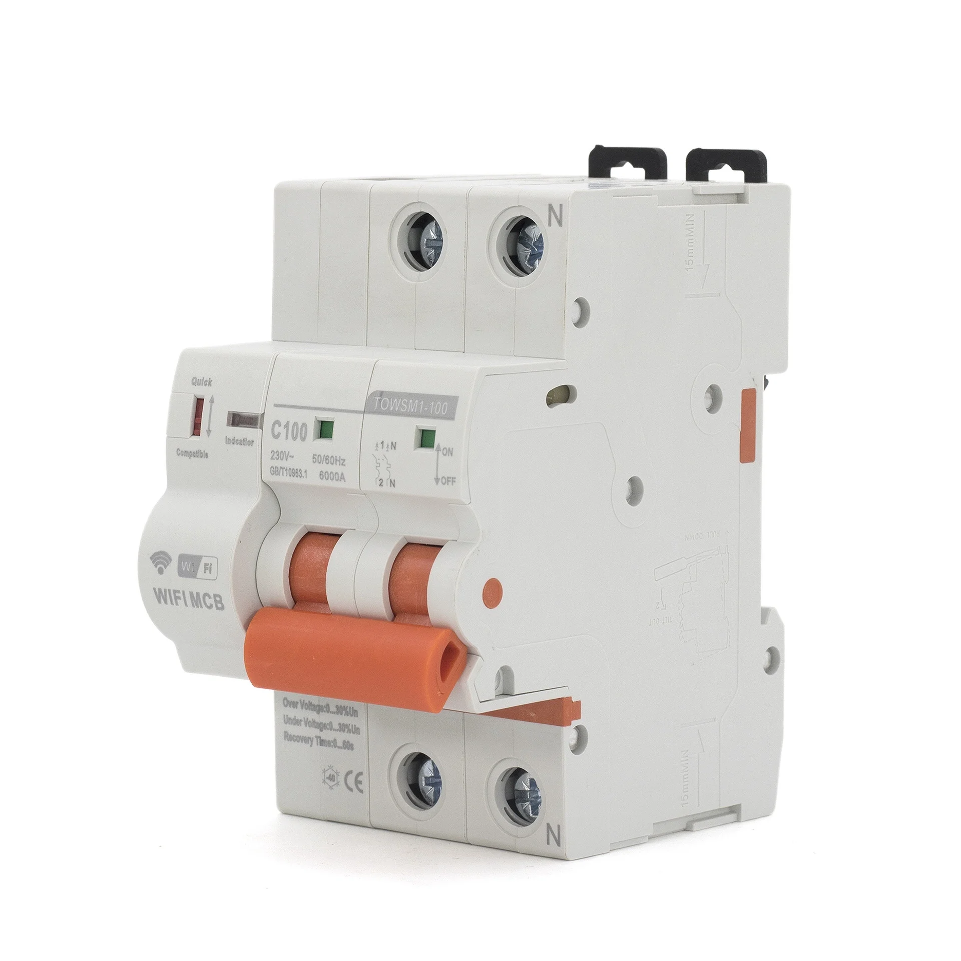 wholesales electric smart auto recloser switch circuit breaker mcb rccb elcb