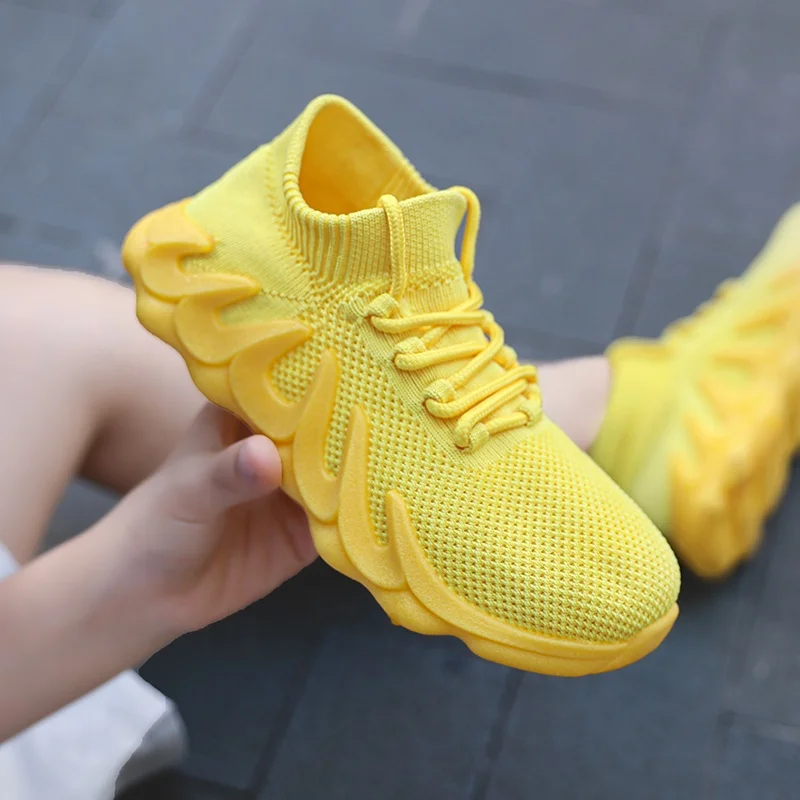 Нескользящая обувь Yezzy 450, спортивная обувь, высококачественные кроссовки для бега, спортивные носки для детей
