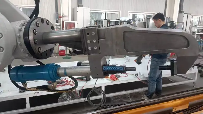 Sandwich Bus Duct Riveting Machine Automatic Feed Riveting Machinery