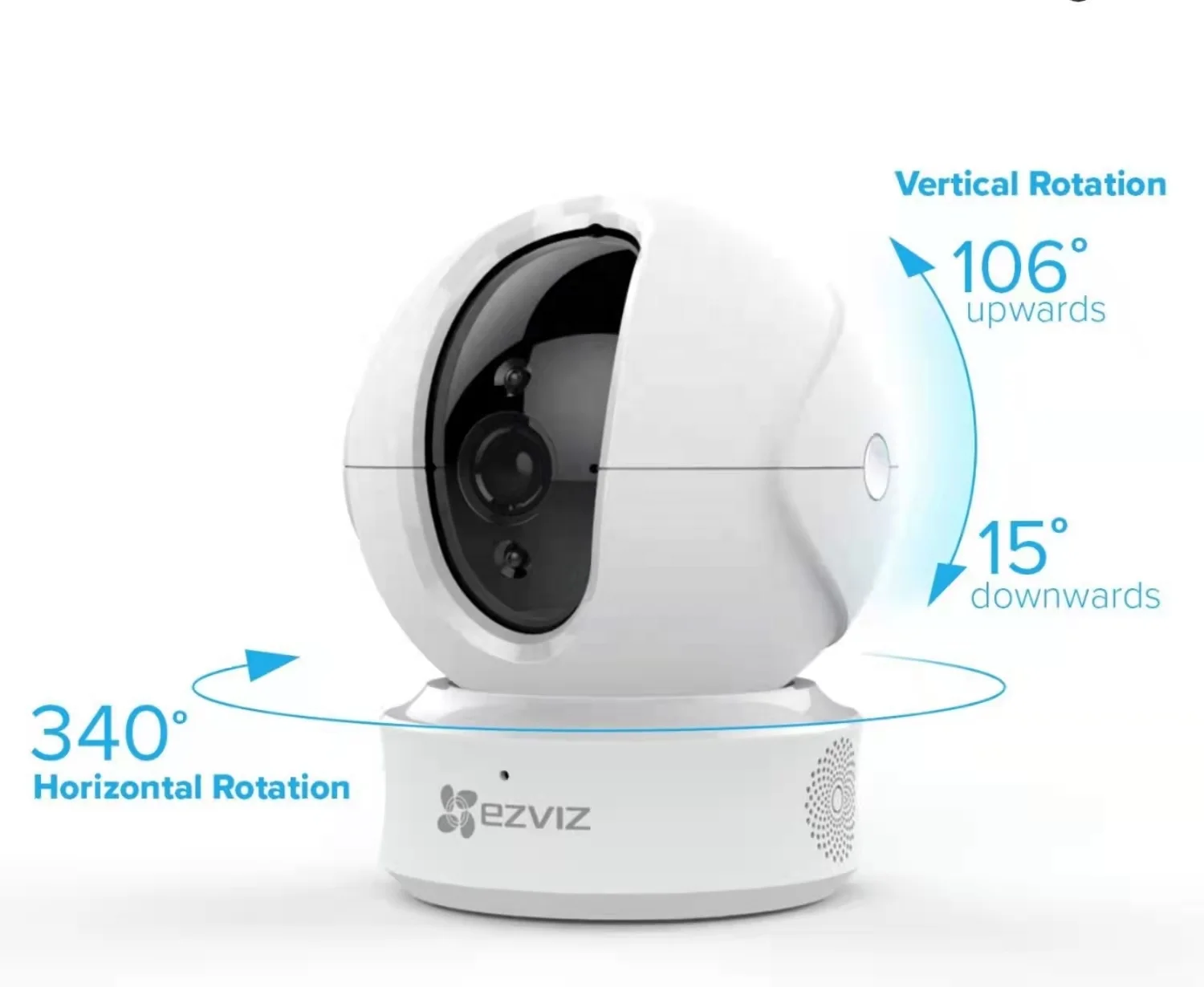 EZVIZ fluorite cloud C6CN 1080p стандартная версия HD домашняя беспроводная камера с SD-картой четкое ночное
