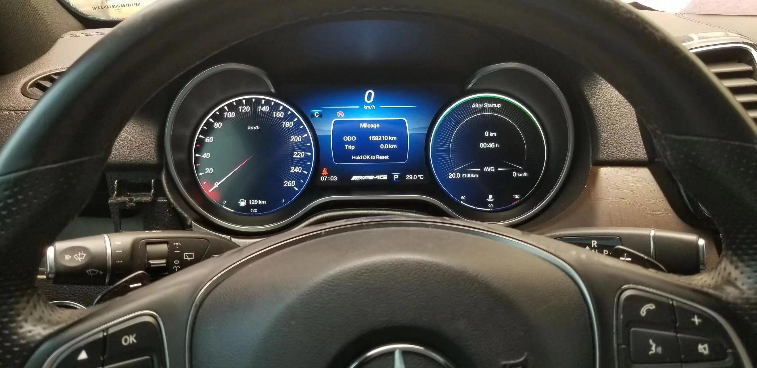 New arrival LCD Digital Speedometer Dashboard Panel Display For Mercedes Benz ML/GL 2005-2010 Virtual Instrument Cluster CockPit