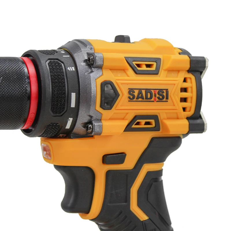 SADIS 21V/2.0Ah Cordless Drill- 70Nm Dual Speed Cordless Tools Brushless Motor Cordless Drill Set  Lithium Ion Batteries