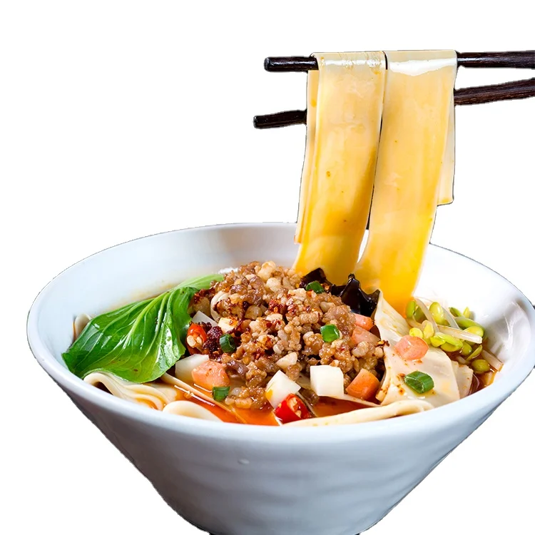 The Local Cuisine Favorite Flavour Shanxi Feature Spicy Instant Dry Mixing Ramen Noodles Biang Biang Noodles