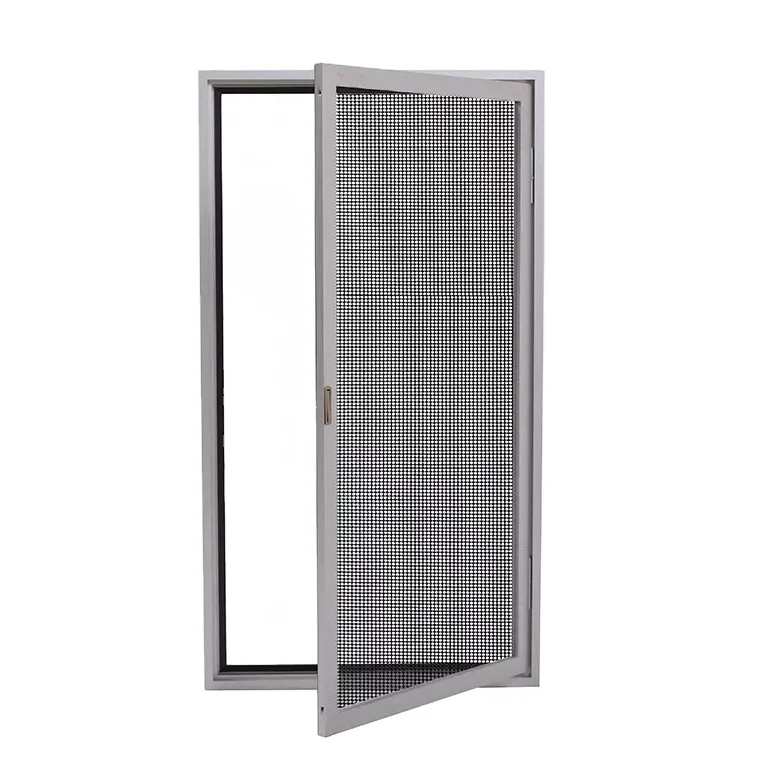 security screen door & window aluminum frame anti theft burglar proof casement window swing door screen stainless steel mesh