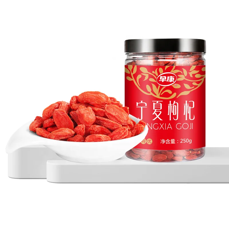 Dried Fruit Gou Qi Ningxia Organic Chinese Wolfberry Healthy Food Goji Berry