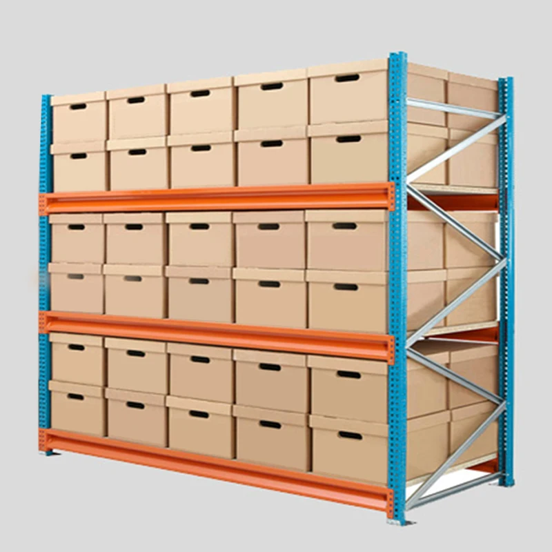 Многоярусные полки для складов весом от 100 до 9000 кг, система поддонов, металлическая стойка для полок в мезонине