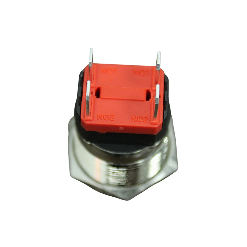 Household Appliance Accessories On Off Double Metal Push Button Switch