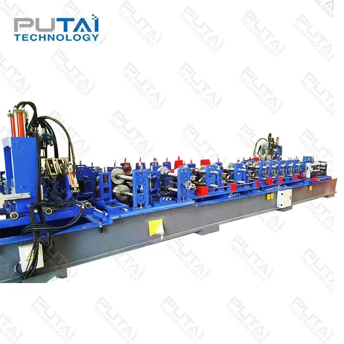 Automatic Steel Frame Purlin C Channel Cold Roll Forming Machine CZ Purlin Roll Forming Machine Purlin Forming Machine
