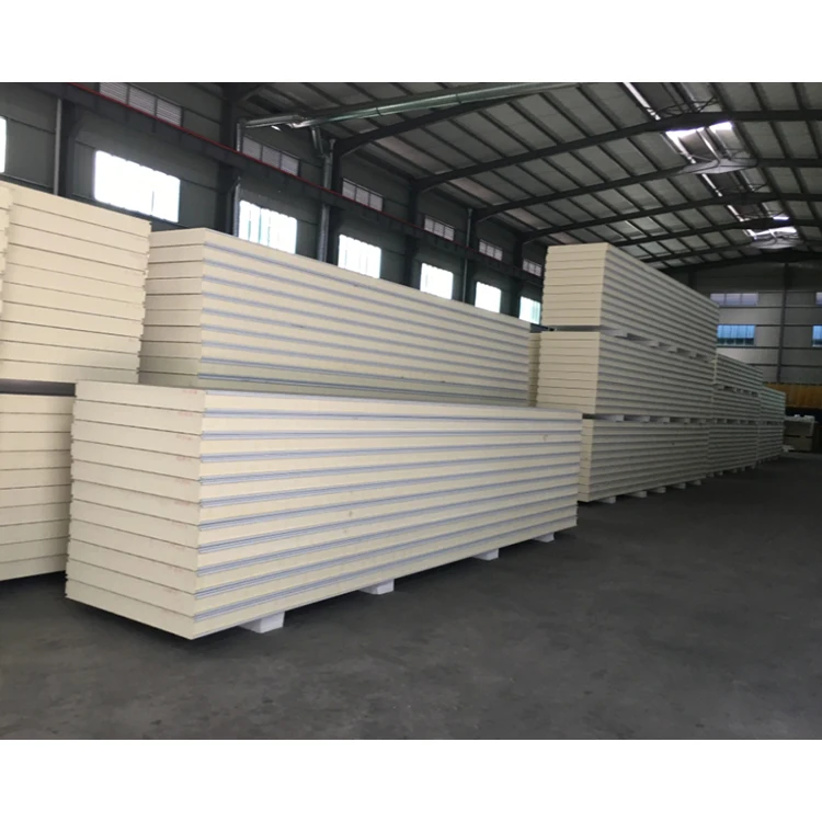 High quality thermal insulation fireproofing PU roof sandwich panels price system clean room wall sandwich panels ceiling