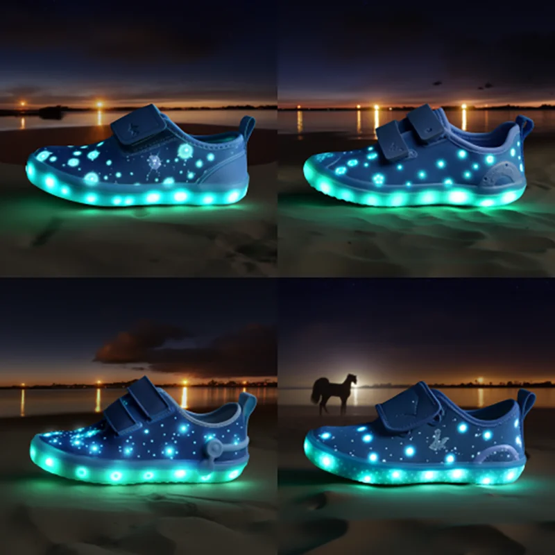 FREE SAMPLE Wholesale Hot Sell Clothing Led Cheap Price No-waterproof Flashing Strip Shoes Light For Kids