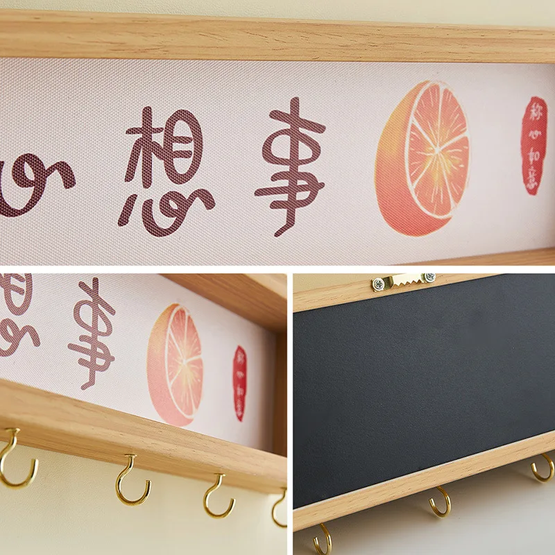 Interesting festive key storage painting wall hanging good meaning pendant hanger home into the portal decoration