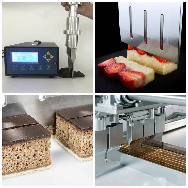 Factory Direct Selling Multi Function Ultrasonic Cake Cutting Machine For Cheese Cake Factory