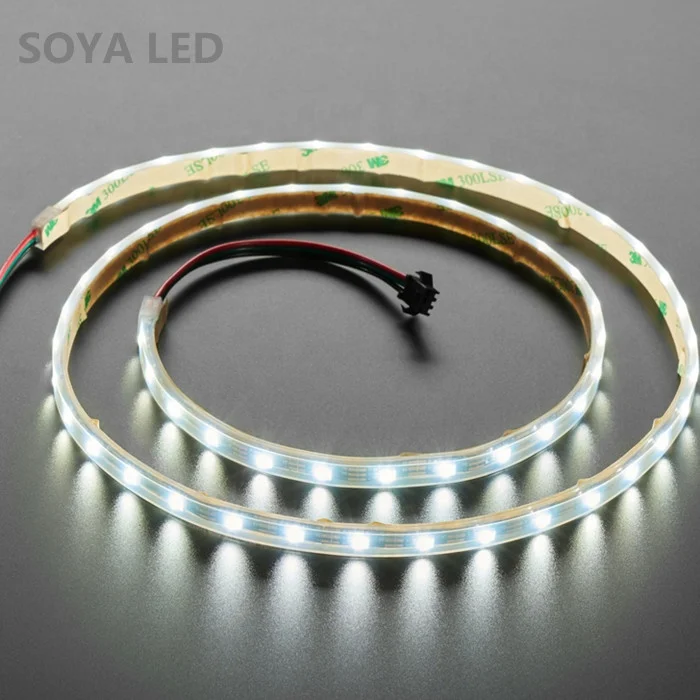 5mm width mini SK6812 smd3535 led strip 60 pixels/m 3000k white