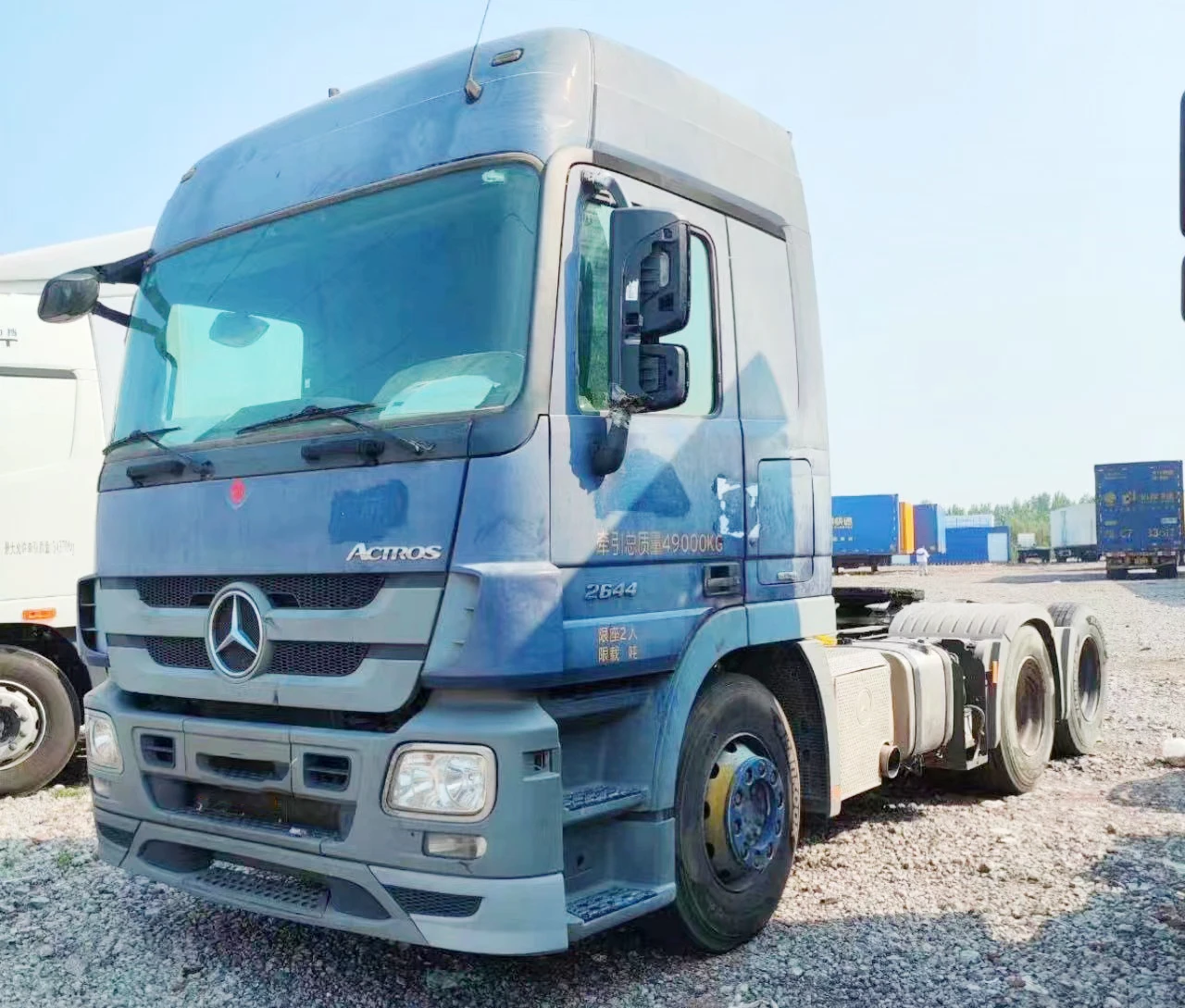 Used Ben Z Truck 6X4 Actros 2644 Second Hand Traction Head Tractor