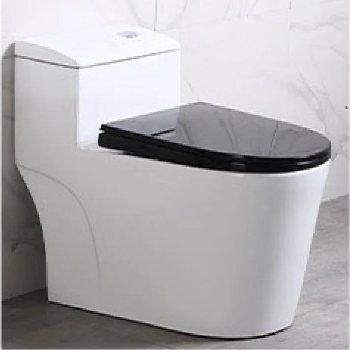 Factory Direct Sales Bathroom WC White Ceramic  Washdown Toilets One Piece Colored Smart Toilet Bowl