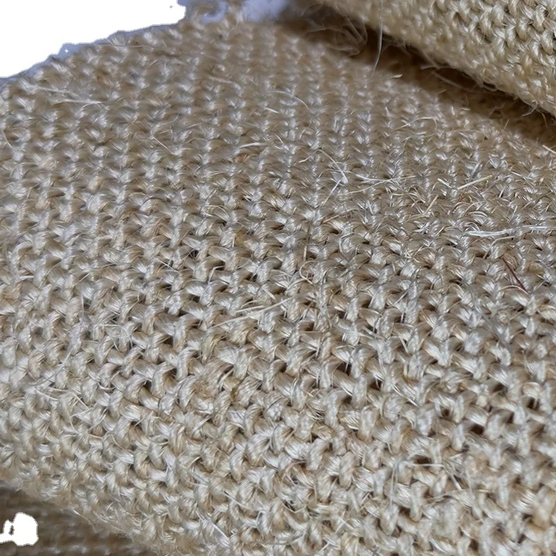 High Quality Hemp Cloth for Polishing Hemp Cloth Large Machine Hemp Fiber Pet Products Home Decoration