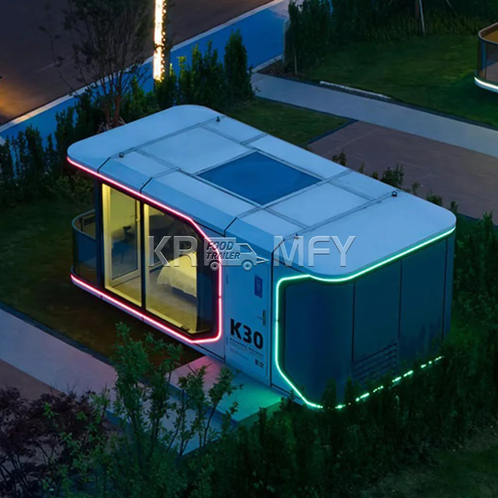 2024 China Factory Supply Customized Mobile Container Home Outdoor Cabin Capsule House Space