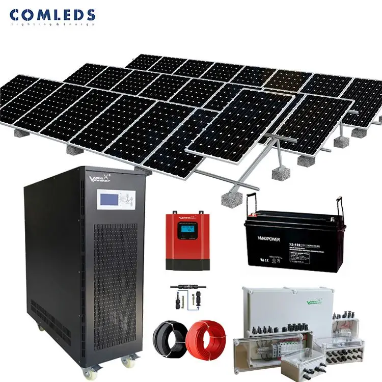 1500 Powered With Panels Solar Power Generator 5000W