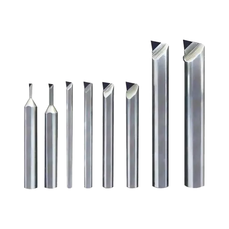 Qiye CNC cutting tools diamond PCD super fine boring cutter for aluminum copper