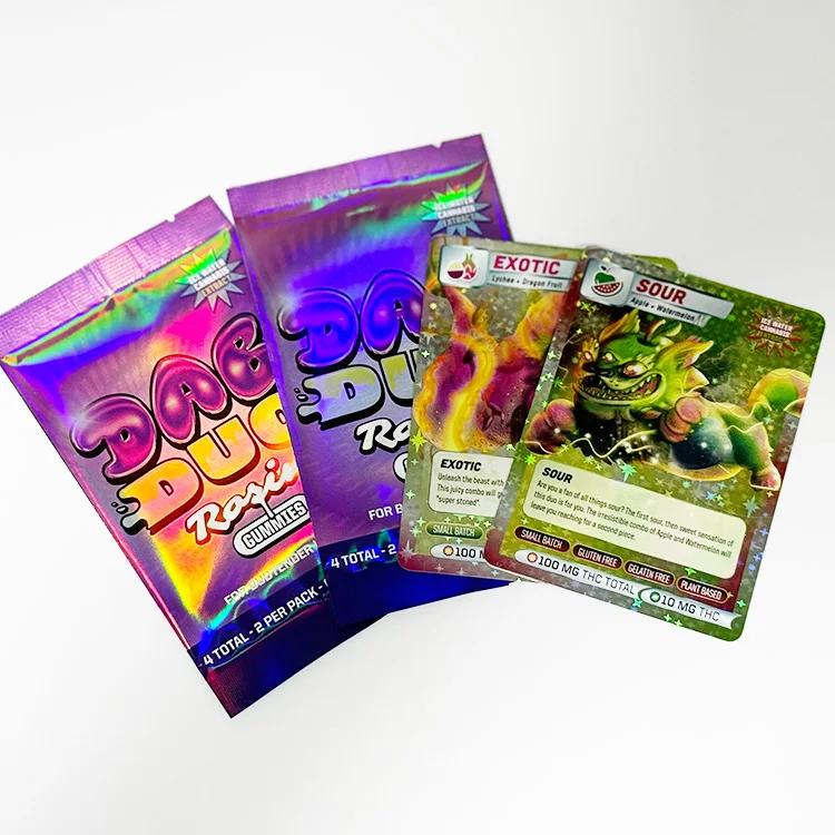 Custom Design Holographic Collection Sport Trading Card Aluminum Plastic Pack Booster Box Custom TCG Trading Card