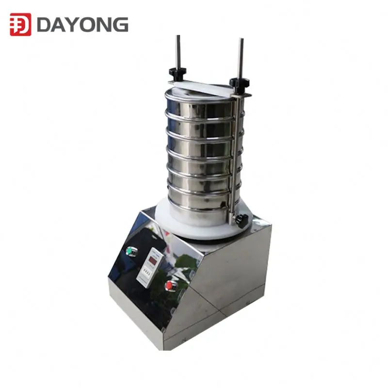 Diameter 300 400 mineral processing laboratory equipment lab test sieve shaker 1-8 layers