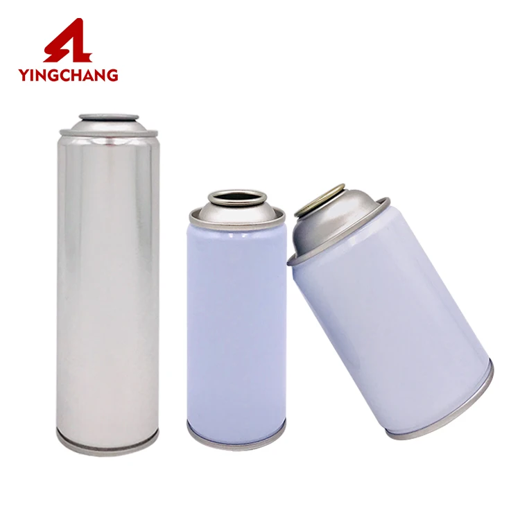 Давление воздуха спрей пустой сжатого воздуха жесть металлическая многоразового олова аэрозольный баллон повторного использования