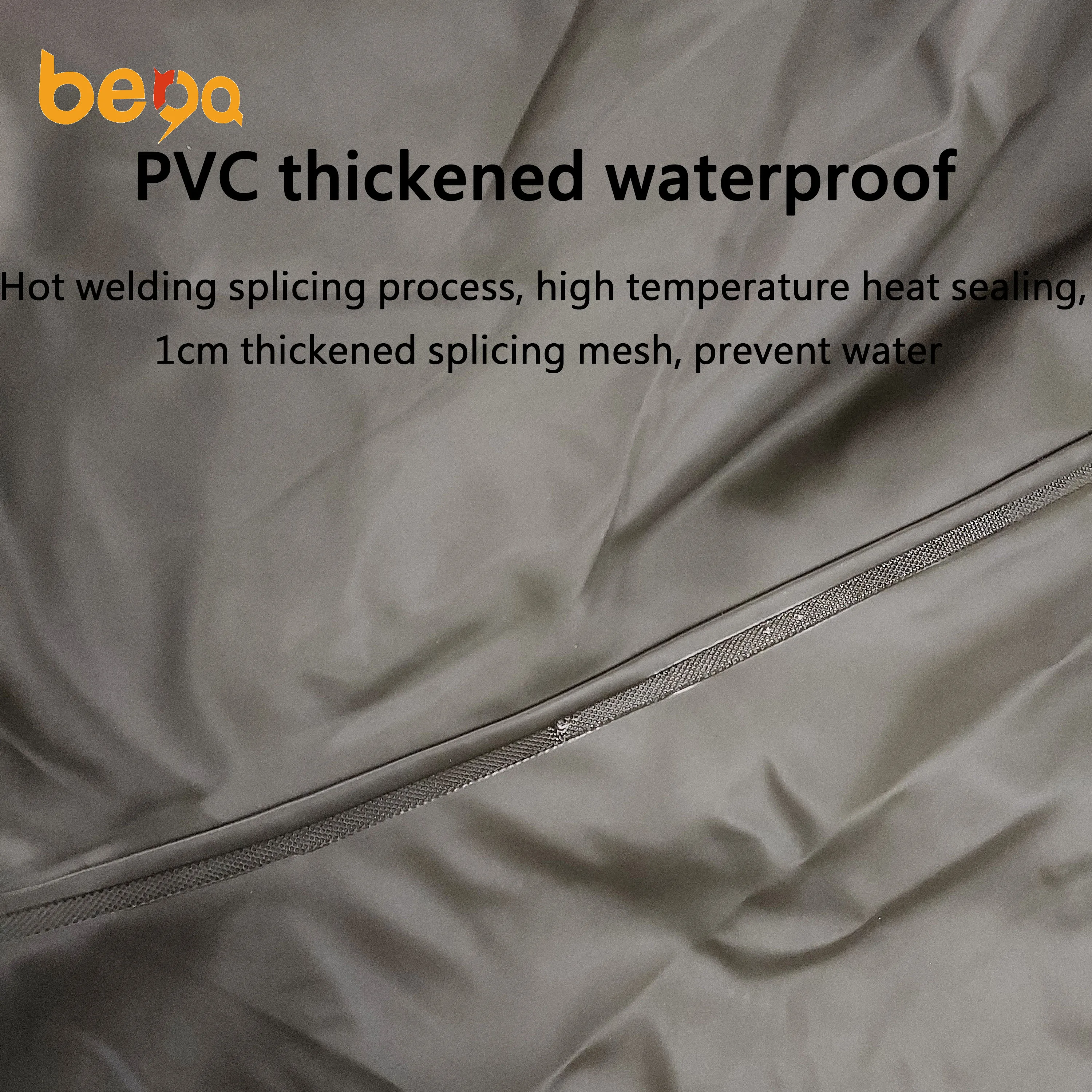 PVC green launching pants fishing pants Fishing spearfish wading wear-resistant non-slip launching pants