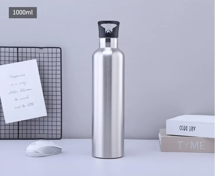 2022  400ML  500ML  600ML Sport Water Bottles Stainless Steel Water Bottle Insulated Flask Water Vacuum Flasks