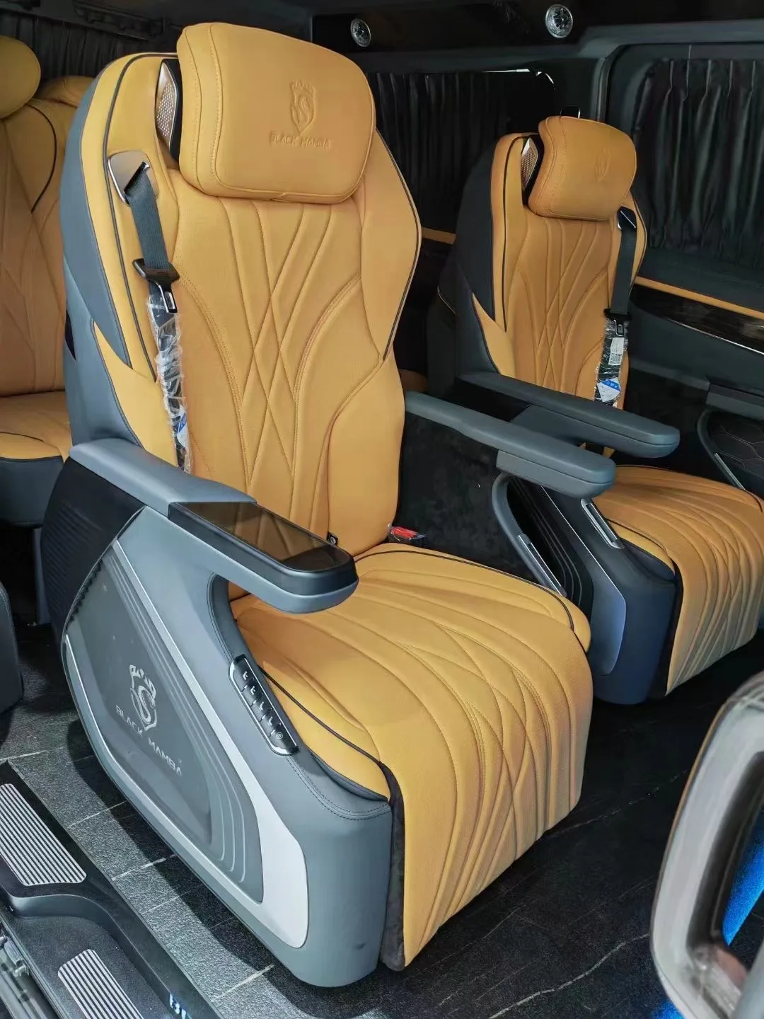Explorer Black mamba Luxury Van Seat Recliner Seats For Luxury Cars Interior Accessories