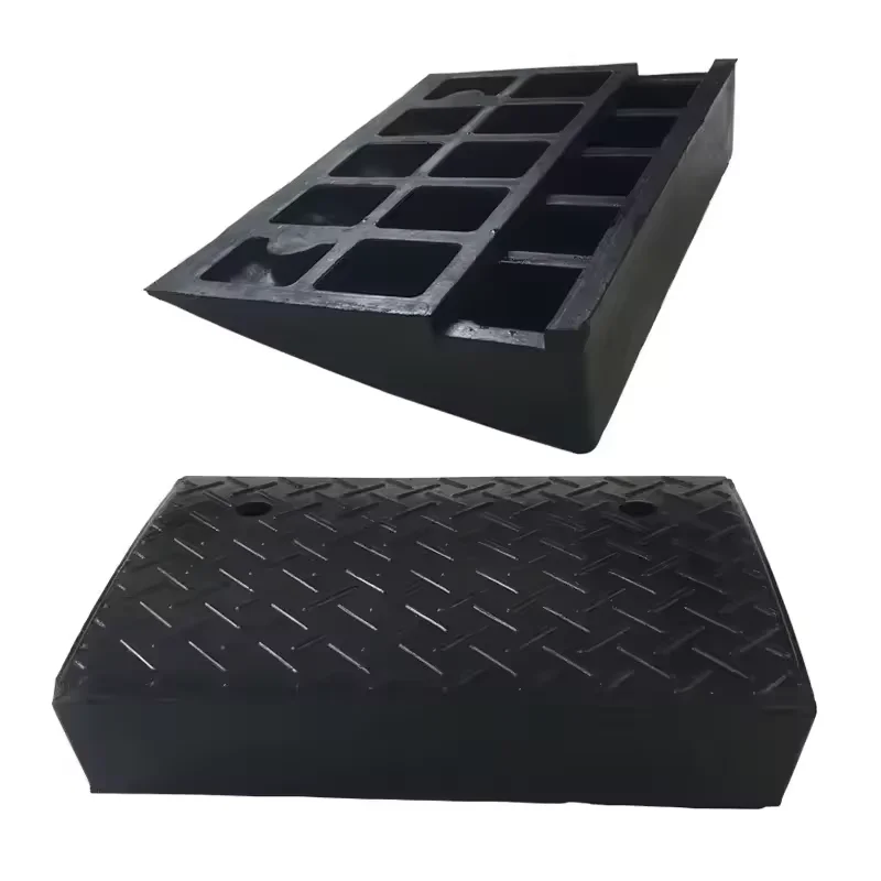 Popular High Loading Capacity Ramp Car Heavy Duty rubber Driveway Ramp for Car Forklifts Trucks Buses For Road