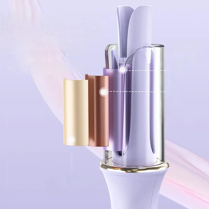 Intelligent Temperature Adjustment 10 Seconds Quick Heat Automatic Rotating Hair Curler