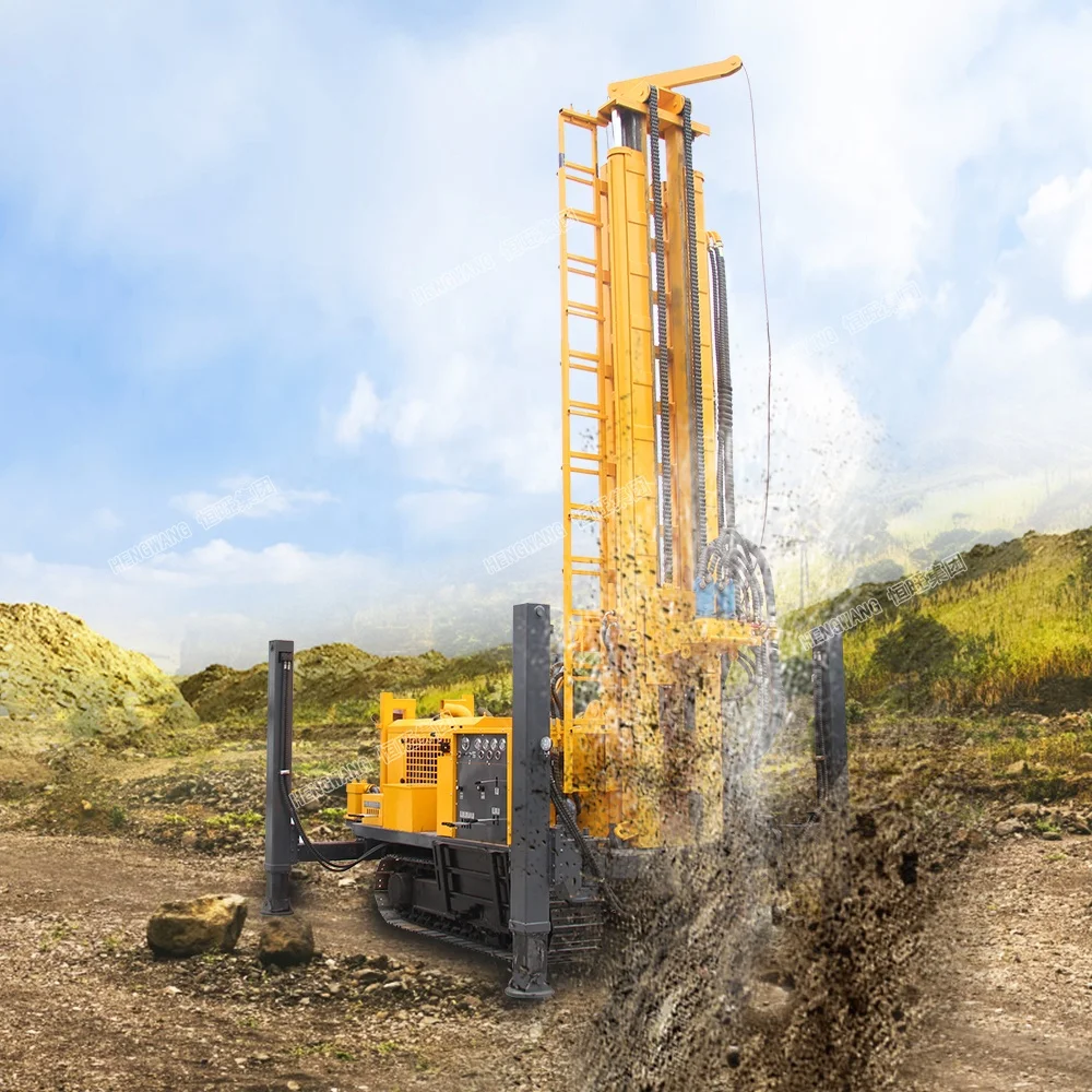 200M 300M 400M 600M deep well drilling machine DTH hammer drill Machine for Water Wells
