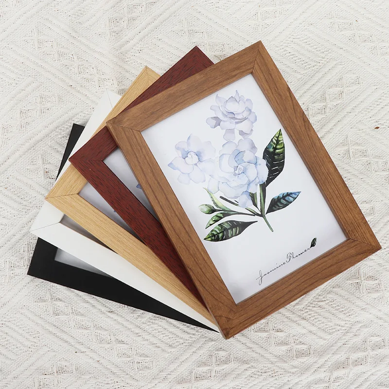 Amazon Hot Sale A1 A2 A3 A4 White Photo Frame Art Frames Wooden Picture Frames For Home Decor