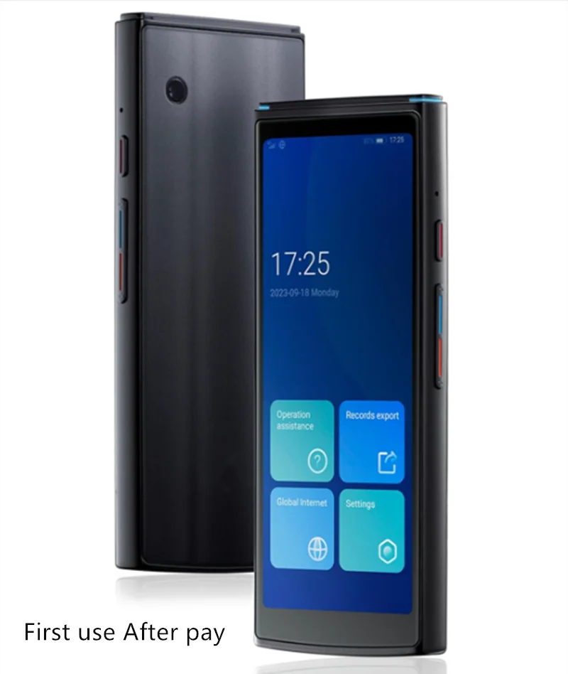 YokIma Translator Device, Kacsoo Smart Voice & Camera Translator with 2.4 Inch Touch Screen, Support 102 Languages WiFi/Hotspot/