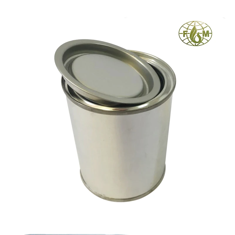 237ml/8oz round packaging boxes candle tin jars wholesale with lids
